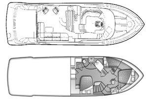 2001 Carver 570 Voyager Pilothouse thumbnail 56