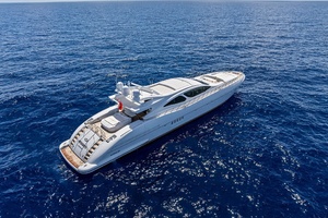 INCOGNITO 130ft Mangusta Yacht For Sale