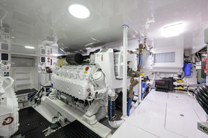 Viking 54 - Dog House - Engine Room