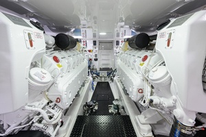 Viking 54 - Dog House - Engine Room