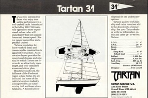 Legacy II 31ft Tartan Yacht For Sale