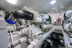 2023 Viking 64 Convertible - Engine Room