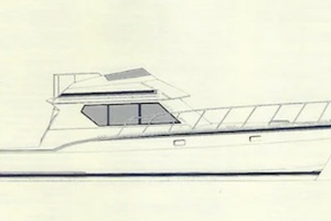 Megalodon 45ft Hatteras Yacht For Sale