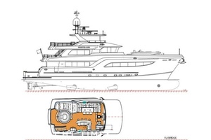 Line drawing and Flybridge GA