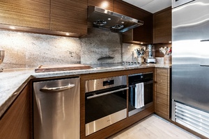Stainless finish appliances