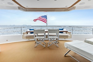 Outside Master Stateroom, aft deck