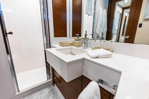 VIP guest cabin head into shower 