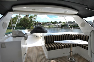Flybridge Looking Aft