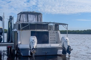 1987 Bluewater Yachts 51 Coastal Cruiser Cockpit thumbnail 3