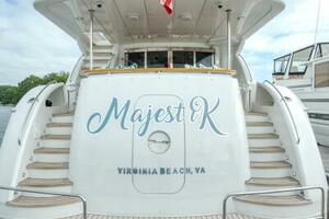 MAJESTIK 80ft Hatteras Yacht For Sale