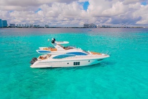 GOLDEN SUN 2011 Azimut 58 Fly Yacht For Sale in Cancun 