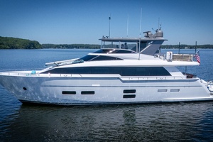 Lovie 75ft Hatteras Yacht For Sale