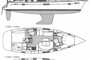 Vesper 42ft Beneteau Yacht For Sale