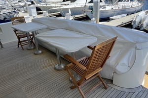 Aft deck table