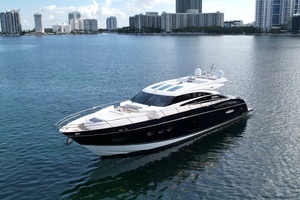 ROUND MIDNIGHT 2013 Princess V72 Yacht For Sale in MIAMI FL