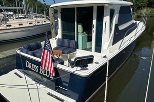 Dress Blue 34ft Back Cove Yacht For Sale