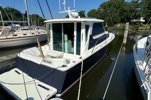 Dress Blue 34ft Back Cove Yacht For Sale