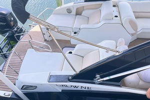 Trailer Included 25ft Harris FloteBote Yacht For Sale