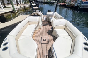 Trailer Included 25ft Harris FloteBote Yacht For Sale