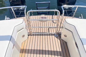 Trailer Included 25ft Harris FloteBote Yacht For Sale