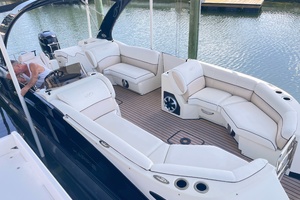Trailer Included 25ft Harris FloteBote Yacht For Sale