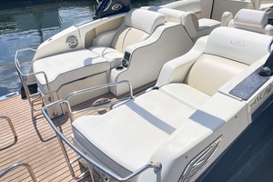 Trailer Included 25ft Harris FloteBote Yacht For Sale