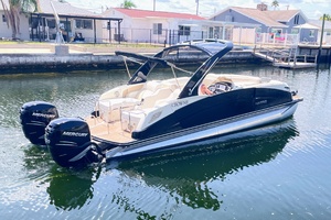 Trailer Included 25ft Harris FloteBote Yacht For Sale