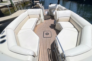 Trailer Included 25ft Harris FloteBote Yacht For Sale