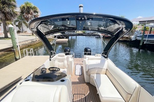 Trailer Included 25ft Harris FloteBote Yacht For Sale