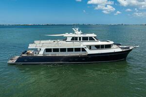 On Deck Master 97ft Marlow Yacht For Sale