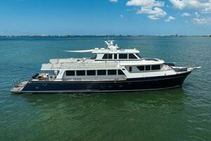 On Deck Master 2011 Marlow 97 Explorer Yacht For Sale in Fort Lauderdale FL
