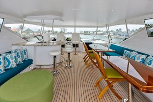 Happy Hour 80ft Hatteras Yacht For Sale