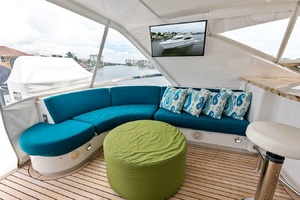 Happy Hour 80ft Hatteras Yacht For Sale