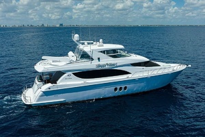 Happy Hour 80ft Hatteras Yacht For Sale