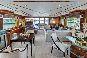Happy Hour 80ft Hatteras Yacht For Sale
