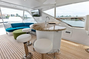 Happy Hour 80ft Hatteras Yacht For Sale