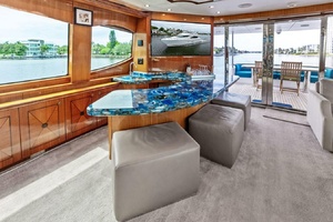 Happy Hour 80ft Hatteras Yacht For Sale