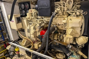 DeFever 49 5KW Generator Cover Off 