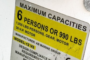 DeFever 49 Tender capacity 