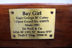 Bay Girl 36ft Cape George Yacht For Sale