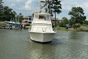 Clearing Time 43ft Viking Yacht For Sale