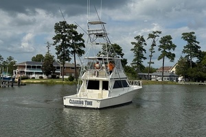 Clearing Time 43ft Viking Yacht For Sale