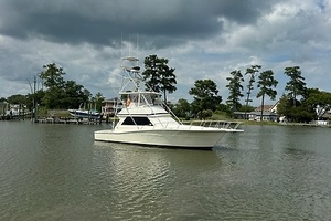Clearing Time 43ft Viking Yacht For Sale