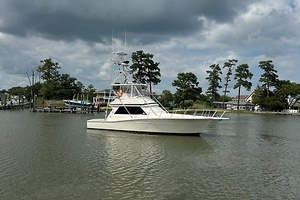 Clearing Time 43ft Viking Yacht For Sale