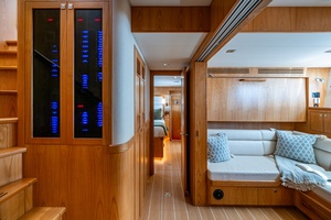 Looking Aft To Master From Outside Third Stateroom