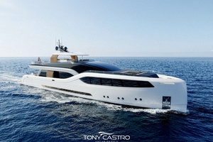 Anemos Signature RPH by Tony Castro Design UK 125ft Hargrave Yacht For Sale