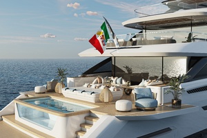 Signature E Series Tri Decks by Gabriele Teruzzi Yacht Design Trieste 125ft Hargrave Yacht For Sale