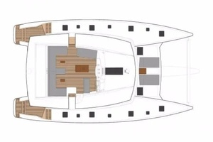2018 Founatine Pajot Ipanema 58 layout