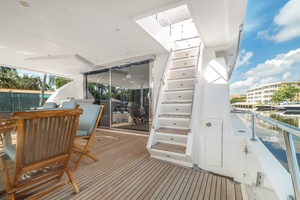 Easy Steps To Boat Deck
