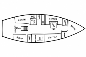 Ramble On 44ft Reliance Yacht For Sale